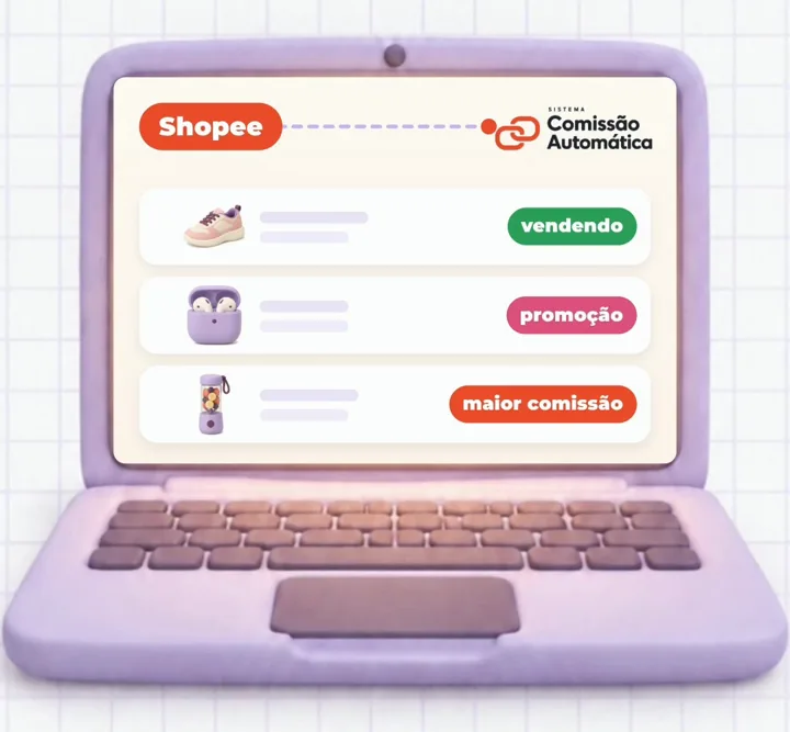 Sistema encontrando produtos da Shopee